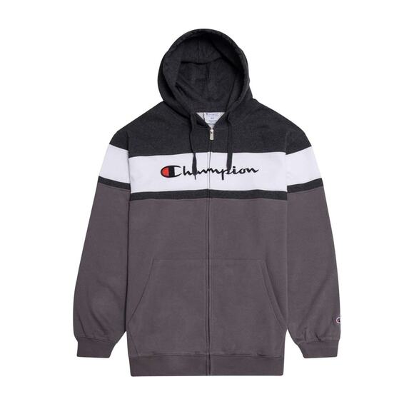 Champion Men's Big & Tall Color Block Hoodie NWT Size XLT - Picture 1 of 8